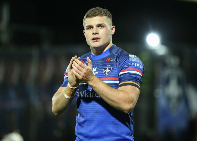 Cameron Scott of Wakefield Trinity during the Betfred Super League Round 1 match Wakefield Trinity vs Toulouse Olympique at DIY Kitchens Stadium, Wakefield, United Kingdom on 14 February 2026

(Photo by Richard Bierton/News Images)