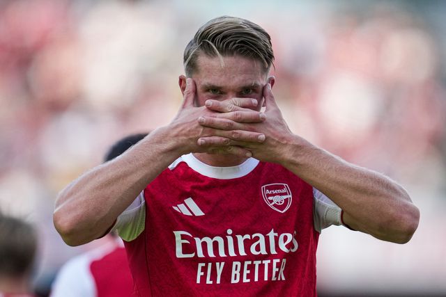Viktor Gyokeres of Arsenal during the Pre-season friendly match Arsenal vs Athletic Bilbao at Emirates Stadium, London, United Kingdom, 9th August 2025

(Photo by Harvey Murphy/News Images)