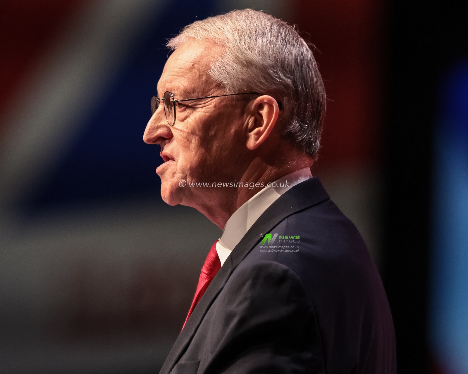Hilary Benn MP, Secretary of State for Northern Ireland speaks to delegates and attendees during the Labour Party Annual Conference 2025 Day 3 at The ACC, Liverpool, United Kingdom, 30th September 2025

(Photo by Mark Cosgrove/News Images)