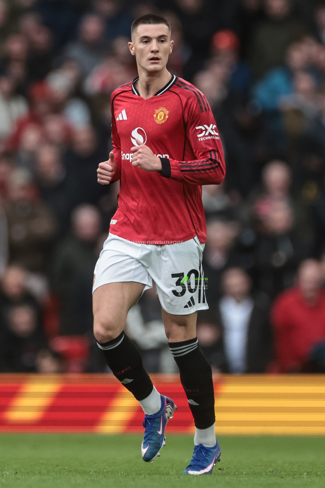 Benjamin Sesko of Manchester United during the Premier League match Manchester United vs Aston Villa at Old Trafford, Manchester, United Kingdom on 15 March 2026

(Photo by Mark Cosgrove/News Images)