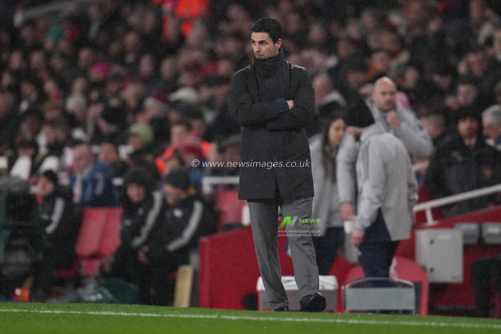 Mikel Arteta, manager of Arsenal during the Emirates FA Cup 4th round match Arsenal vs Wigan Athletic at Emirates, London, United Kingdom on 15 February 2026

(Photo by Harvey Murphy/News Images)