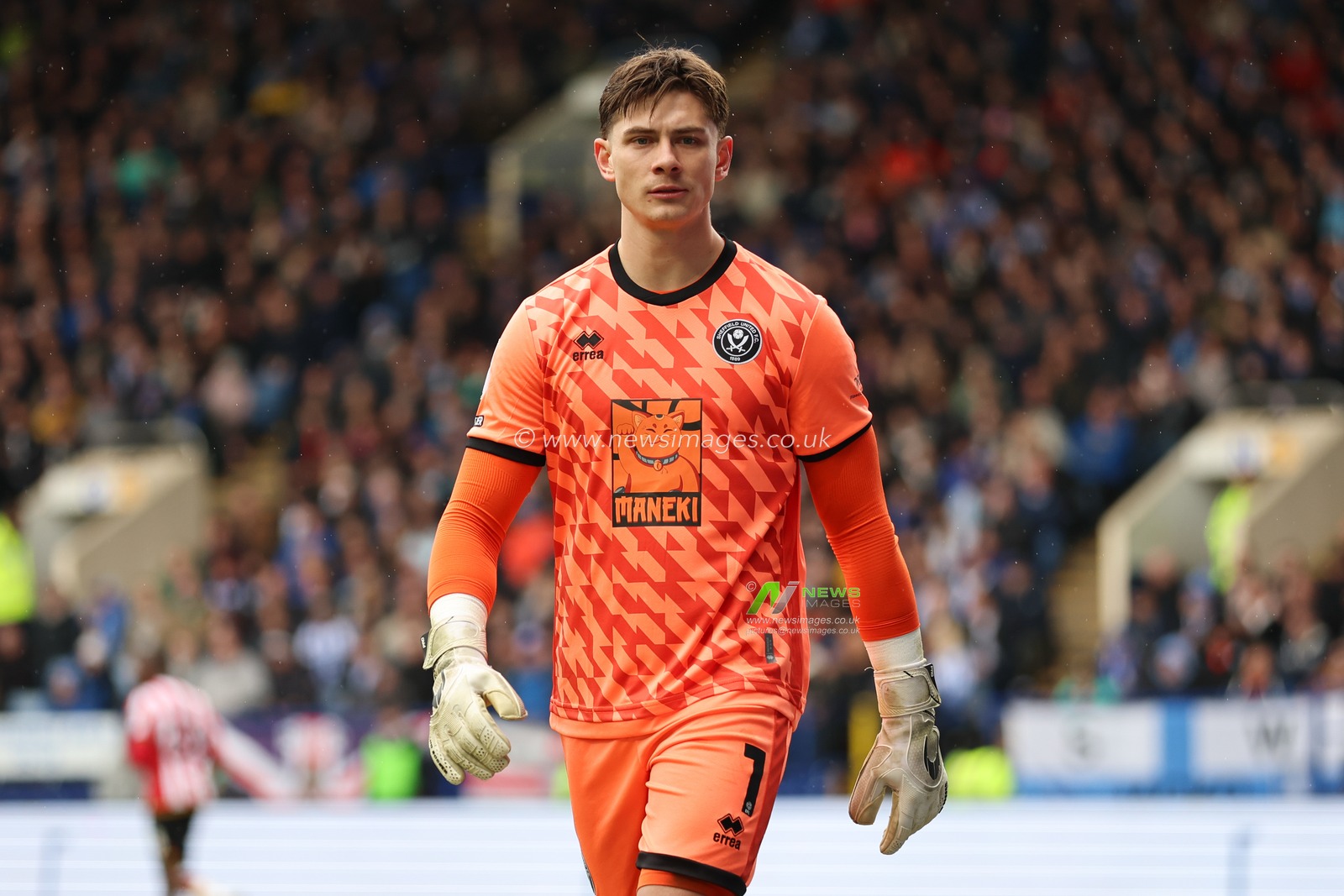 Michael Cooper of Sheffield United during the Sky Bet Championship match Sheffield Wednesday vs Sheffield United at Hillsborough, Sheffield, United Kingdom, 16th March 2025

(Photo by Alex Roebuck/News Images)