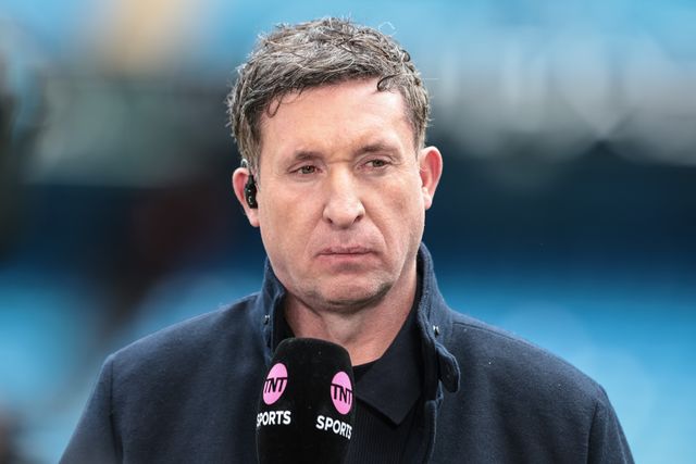 Robbie Fowler is on the TNT Sports broadcast desk during the Emirates FA Cup Quarter-Final match Manchester City vs Liverpool at Etihad Stadium, Manchester, United Kingdom on 04 April 2026

(Photo by Mark Cosgrove/News Images)