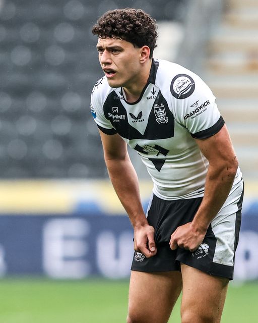 Lewis Martin of Hull FC during the Betfred Super League round 10 match Hull FC vs Toulouse Olympique at MKM Stadium, Hull, United Kingdom on 03 May 2026

(Photo by Alfie Cosgrove/News Images)