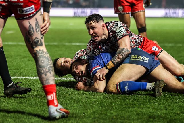 Betfred Super League round 5 Wakefield Trinity v Leigh Leopards