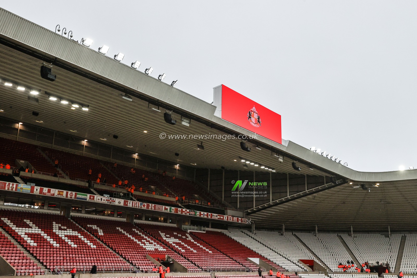 A general view of Stadium Of Light ahead of the Premier League match Sunderland vs Manchester United at Stadium Of Light, Sunderland, United Kingdom on 09 May 2026

(Photo by Alfie Cosgrove/News Images)