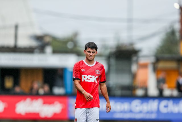 Rob Apter of Charlton Athletic looks on during the Pre-season friendly match Cambridge United vs Charlton Athletic at Abbey Stadium, Cambridge, United Kingdom, 26th July 2025

(Photo by Izzy Poles/News Images)