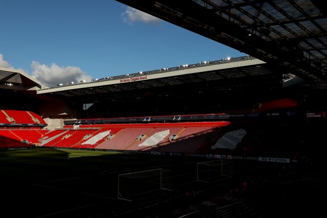A general view of Anfield during the UEFA Champions League Matchday 1 of 8 match Liverpool vs Atletico Madrid at Anfield, Liverpool, United Kingdom on 09 September 2026

(Photo by Alfie Cosgrove/News Images)