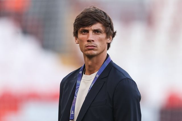 Robin Le Normand of Atlético Madrid arrives during the UEFA Champions League Matchday 1 of 8 match Liverpool vs Atletico Madrid at Anfield, Liverpool, United Kingdom on 09 September 2026

(Photo by Alfie Cosgrove/News Images)
