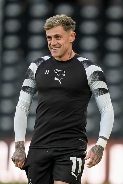 Sammie Szmodics of Derby County in the pregame warmup session  during the Sky Bet Championship match Derby County vs West Bromwich Albion at Pride Park Stadium, Derby, United Kingdom on 09 September 2026

(Photo by Maynard Manyowa/News Images)