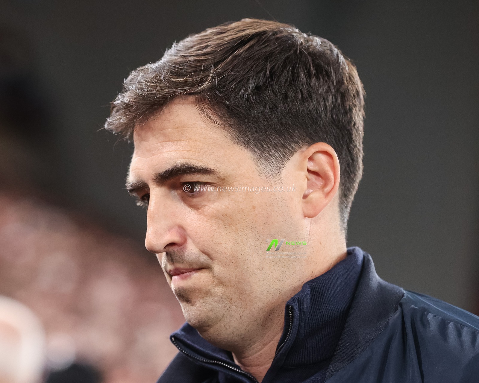 Andoni Iraola manager of Liverpool looks on during the UEFA Champions League Matchday 1 of 8 match Liverpool vs Atletico Madrid at Anfield, Liverpool, United Kingdom on 09 September 2026

(Photo by Alfie Cosgrove/News Images)