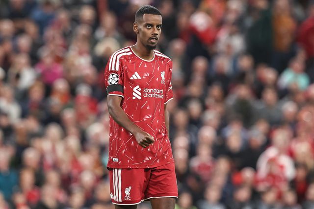 Alexander Isak of Liverpool during the UEFA Champions League Matchday 1 of 8 match Liverpool vs Atletico Madrid at Anfield, Liverpool, United Kingdom on 09 September 2026

(Photo by Alfie Cosgrove/News Images)