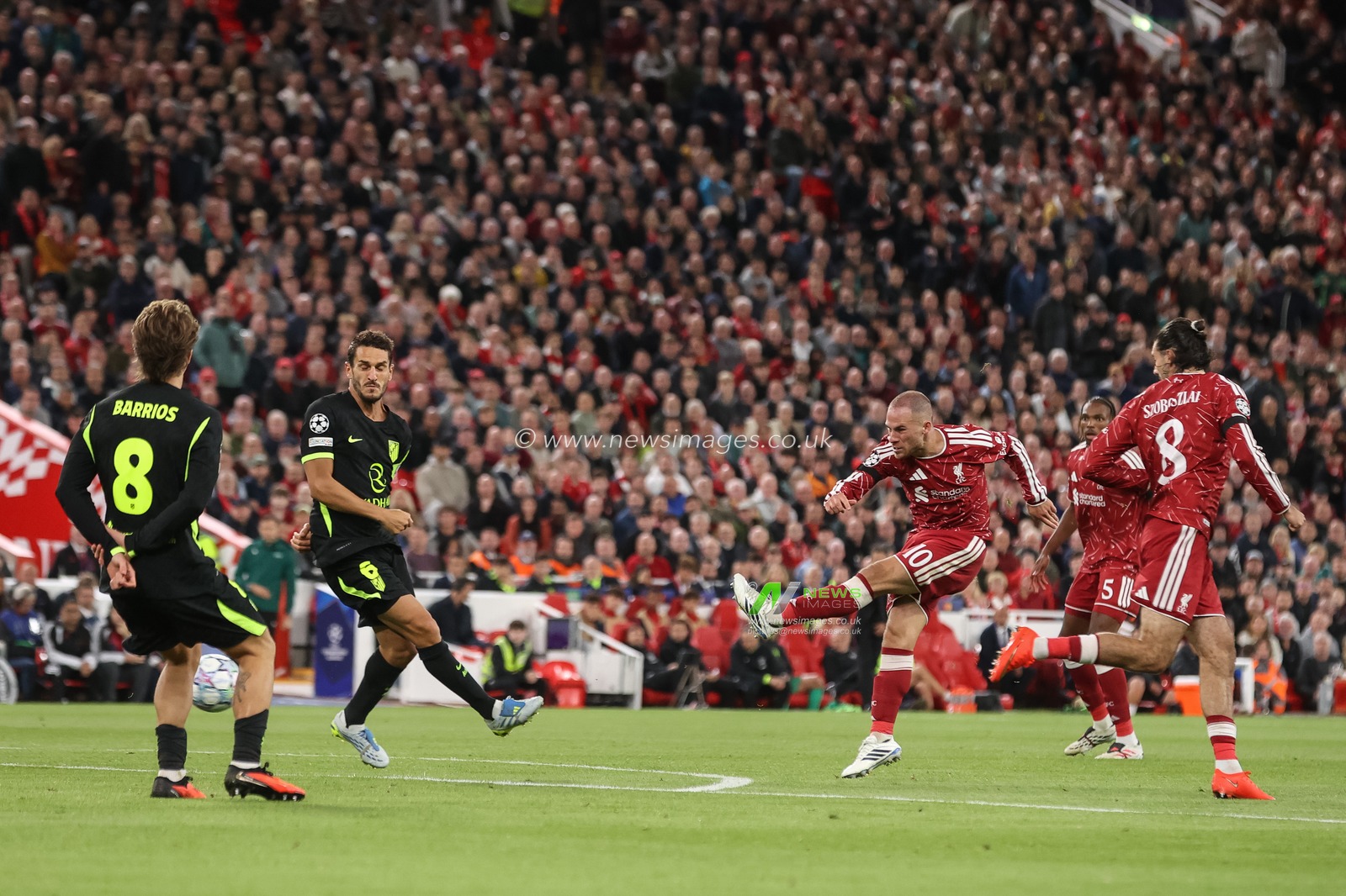 UEFA Champions League Matchday 1 of 8 Liverpool v Atletico Madrid