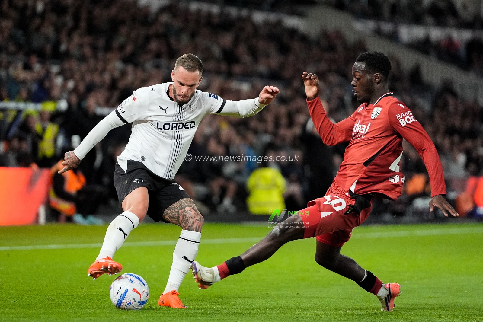 Sky Bet Championship: Derby County v West Bromwich Albion