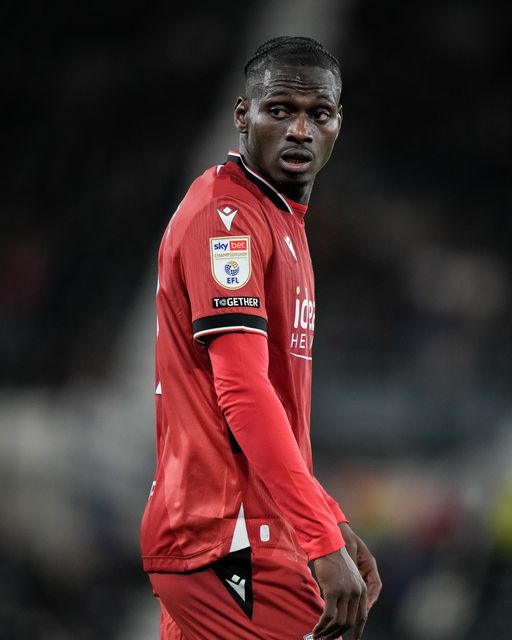Ousmane Diakite of West Bromwich Albion in action during the Sky Bet Championship match Derby County vs West Bromwich Albion at Pride Park Stadium, Derby, United Kingdom on 09 September 2026

(Photo by Maynard Manyowa/News Images)