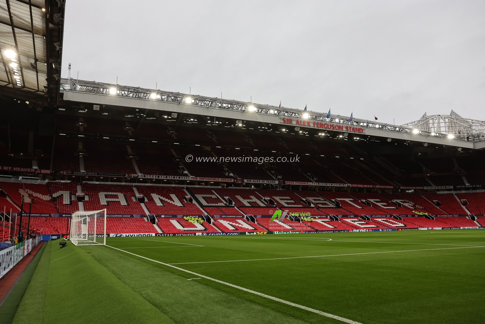 A general view of Old Trafford during the UEFA Champions League Matchday 1 of 8 match Manchester United vs Sabah FK at Old Trafford, Manchester, United Kingdom on 10 September 2026

(Photo by Mark Cosgrove/News Images)