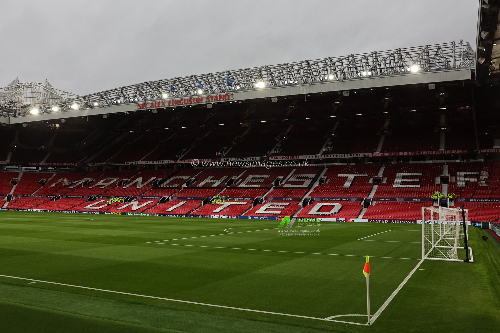 A general view of Old Trafford during the UEFA Champions League Matchday 1 of 8 match Manchester United vs Sabah FK at Old Trafford, Manchester, United Kingdom on 10 September 2026

(Photo by Mark Cosgrove/News Images)
