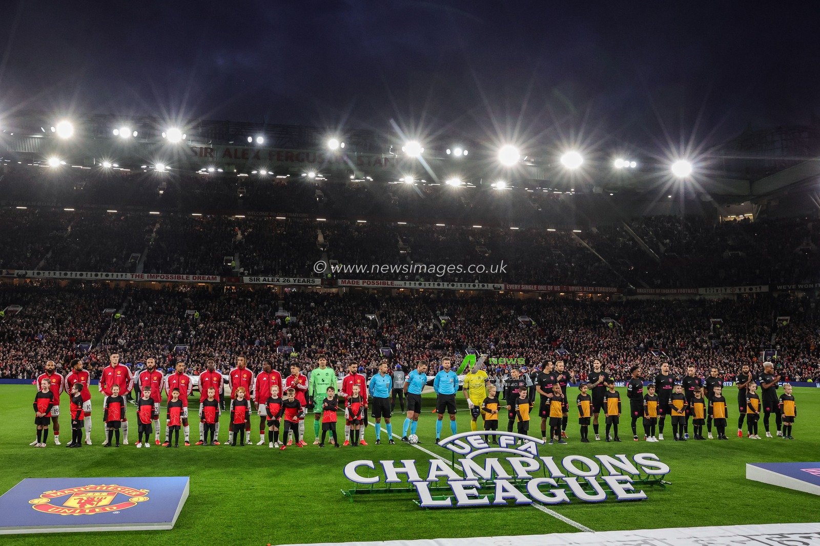 UEFA Champions League Matchday 1 of 8 Manchester United v Sabah FK