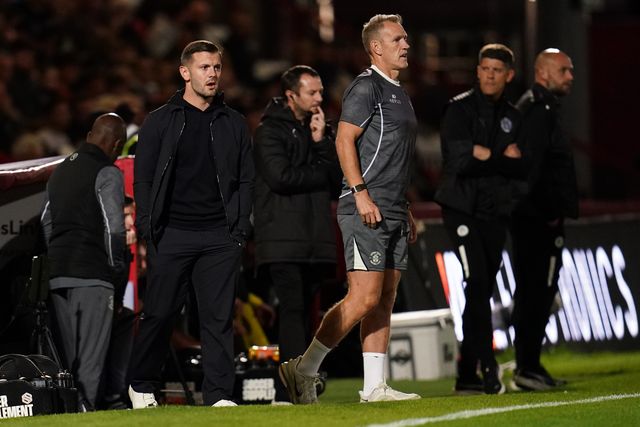 Jack Wilshere manager of Luton Town during the Sky Bet League One match Stevenage vs Luton Town at Lamex Stadium, Stevenage, United Kingdom on 10 September 2026

(Photo by Harvey Murphy/News Images)