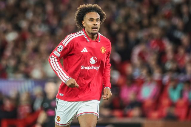 Joshua Zirkzee of Manchester United during the UEFA Champions League Matchday 1 of 8 match Manchester United vs Sabah FK at Old Trafford, Manchester, United Kingdom on 10 September 2026

(Photo by Mark Cosgrove/News Images)