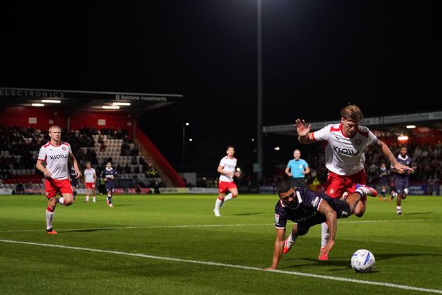 during the Sky Bet League One match Stevenage vs Luton Town at Lamex Stadium, Stevenage, United Kingdom on 10 September 2026

(Photo by Harvey Murphy/News Images)