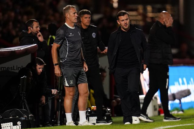 Jack Wilshere manager of Luton Town during the Sky Bet League One match Stevenage vs Luton Town at Lamex Stadium, Stevenage, United Kingdom on 10 September 2026

(Photo by Harvey Murphy/News Images)