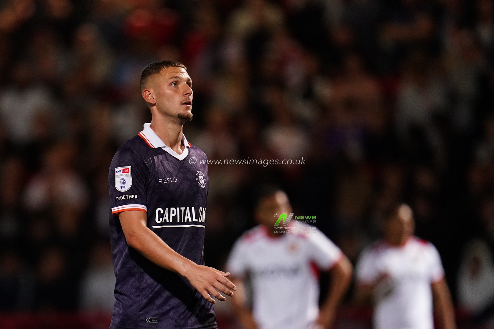 Jamie Donley of Luton Town during the Sky Bet League One match Stevenage vs Luton Town at Lamex Stadium, Stevenage, United Kingdom on 10 September 2026

(Photo by Harvey Murphy/News Images)