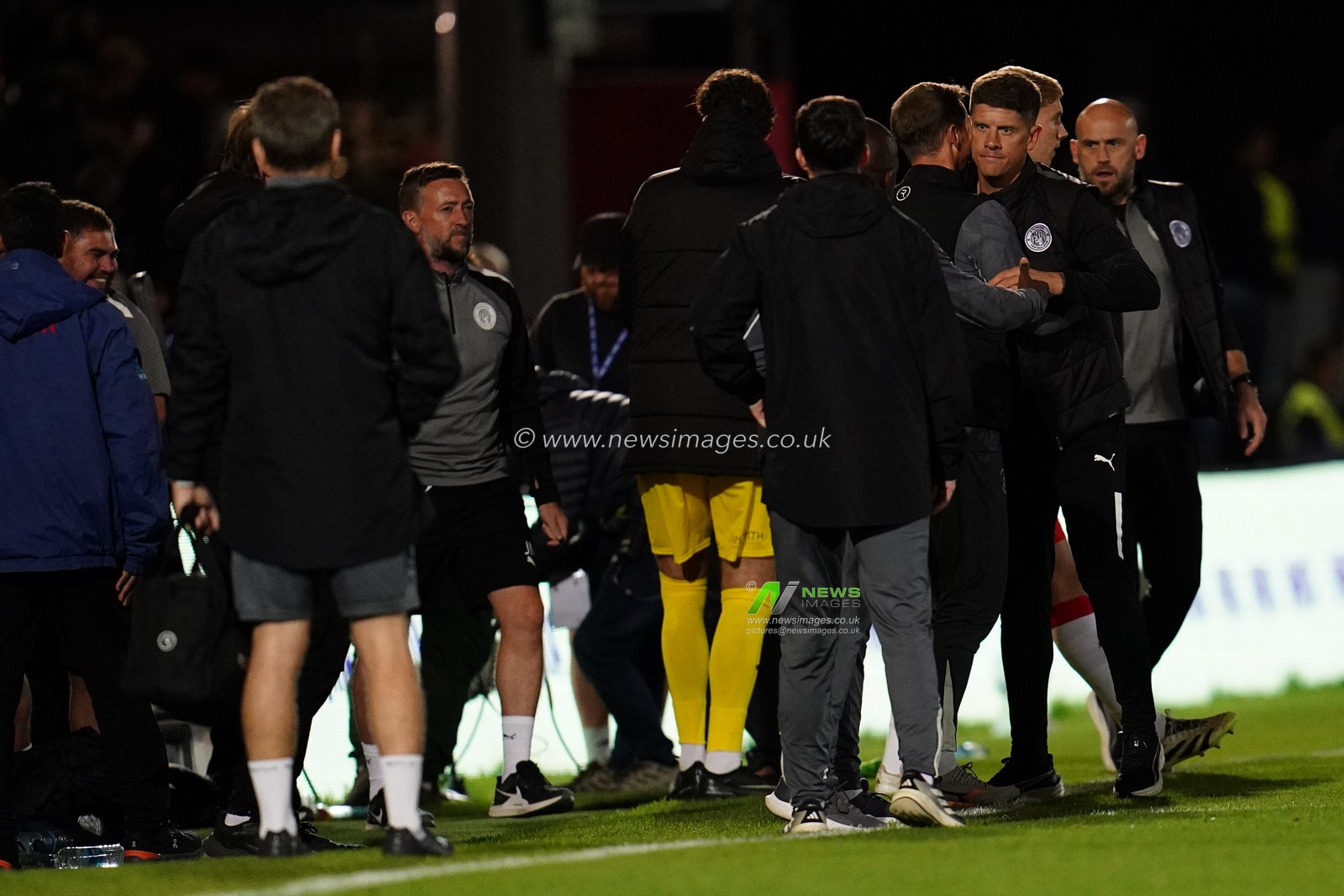 Alex Revell manager of Stevenage at full time during the Sky Bet League One match Stevenage vs Luton Town at Lamex Stadium, Stevenage, United Kingdom on 10 September 2026

(Photo by Harvey Murphy/News Images)