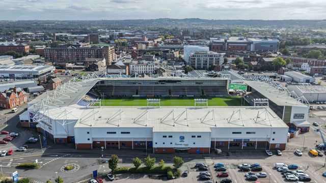 An aerial view of The Halliwell Jones Stadium during the Betfred Super League round 27 match Warrington Wolves vs Toulouse Olympique at The Halliwell Jones Stadium, Warrington, United Kingdom on 11 September 2026

(Photo by Mark Cosgrove/News Images)