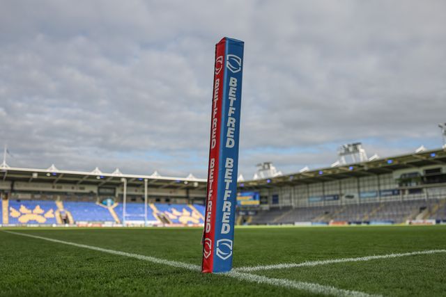 A general view of The Halliwell Jones Stadium during the Betfred Super League round 27 match Warrington Wolves vs Toulouse Olympique at The Halliwell Jones Stadium, Warrington, United Kingdom on 11 September 2026

(Photo by Mark Cosgrove/News Images)