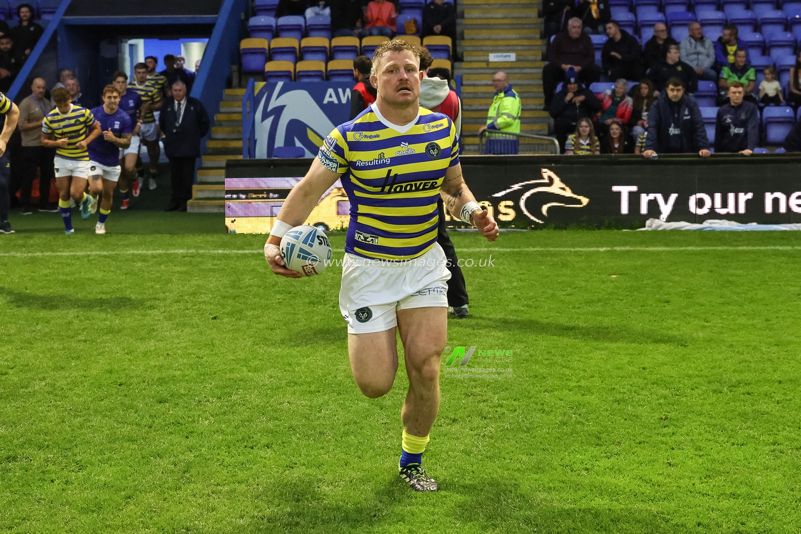 Betfred Super League round 27 Warrington Wolves v Toulouse Olympique