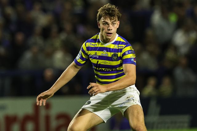 Patrick Irwin of Warrington Wolves during the Betfred Super League round 27 match Warrington Wolves vs Toulouse Olympique at The Halliwell Jones Stadium, Warrington, United Kingdom on 11 September 2026

(Photo by Mark Cosgrove/News Images)