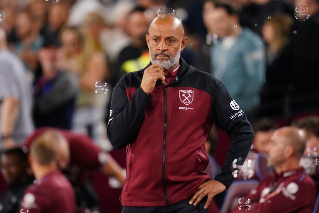 Nuno Espirito Santo manager of West Ham United during the Sky Bet Championship match West Ham United vs Wrexham at London Stadium, London, United Kingdom on 11 September 2026

(Photo by Harvey Murphy/News Images)