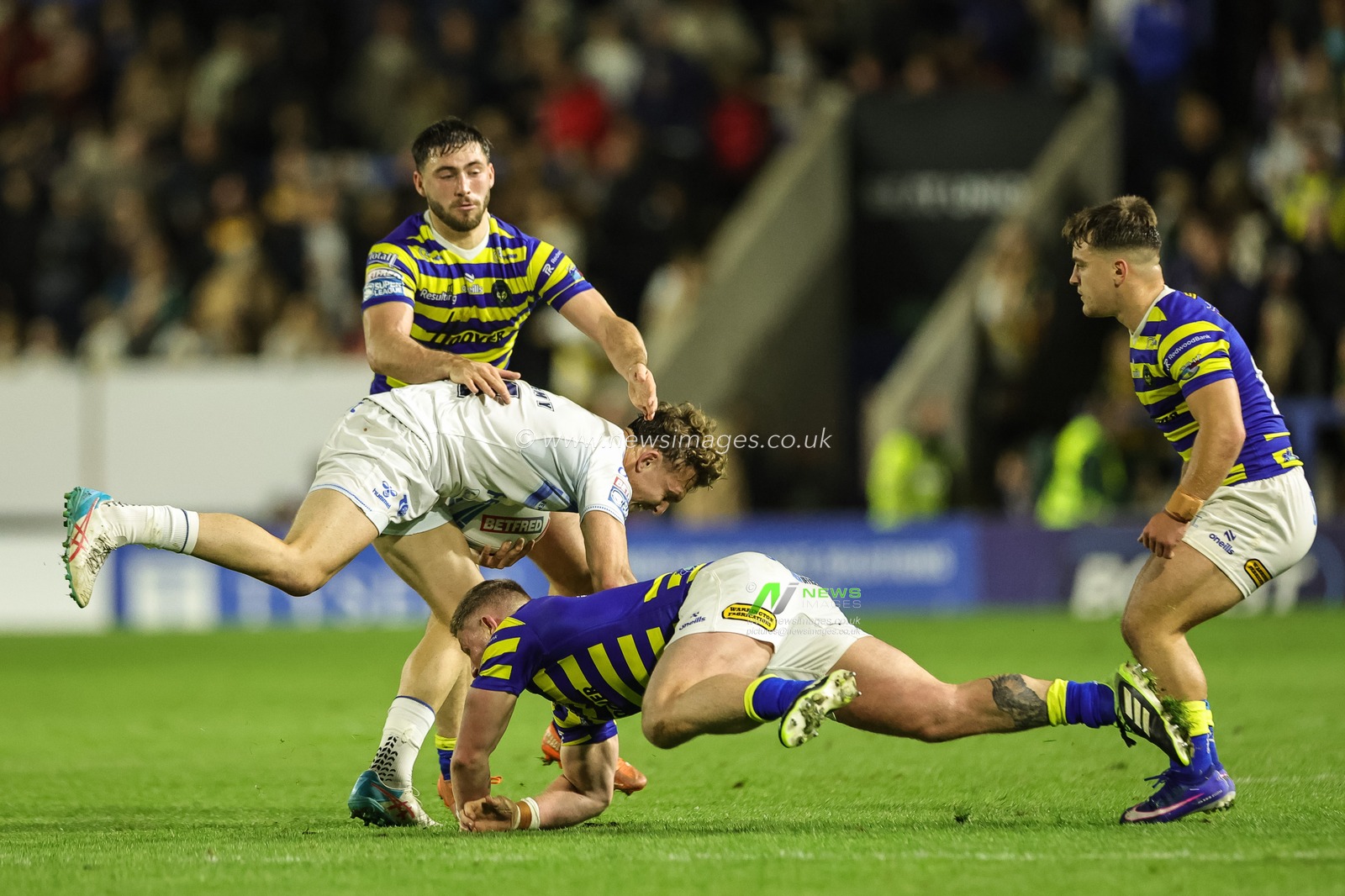 Betfred Super League round 27 Warrington Wolves v Toulouse Olympique