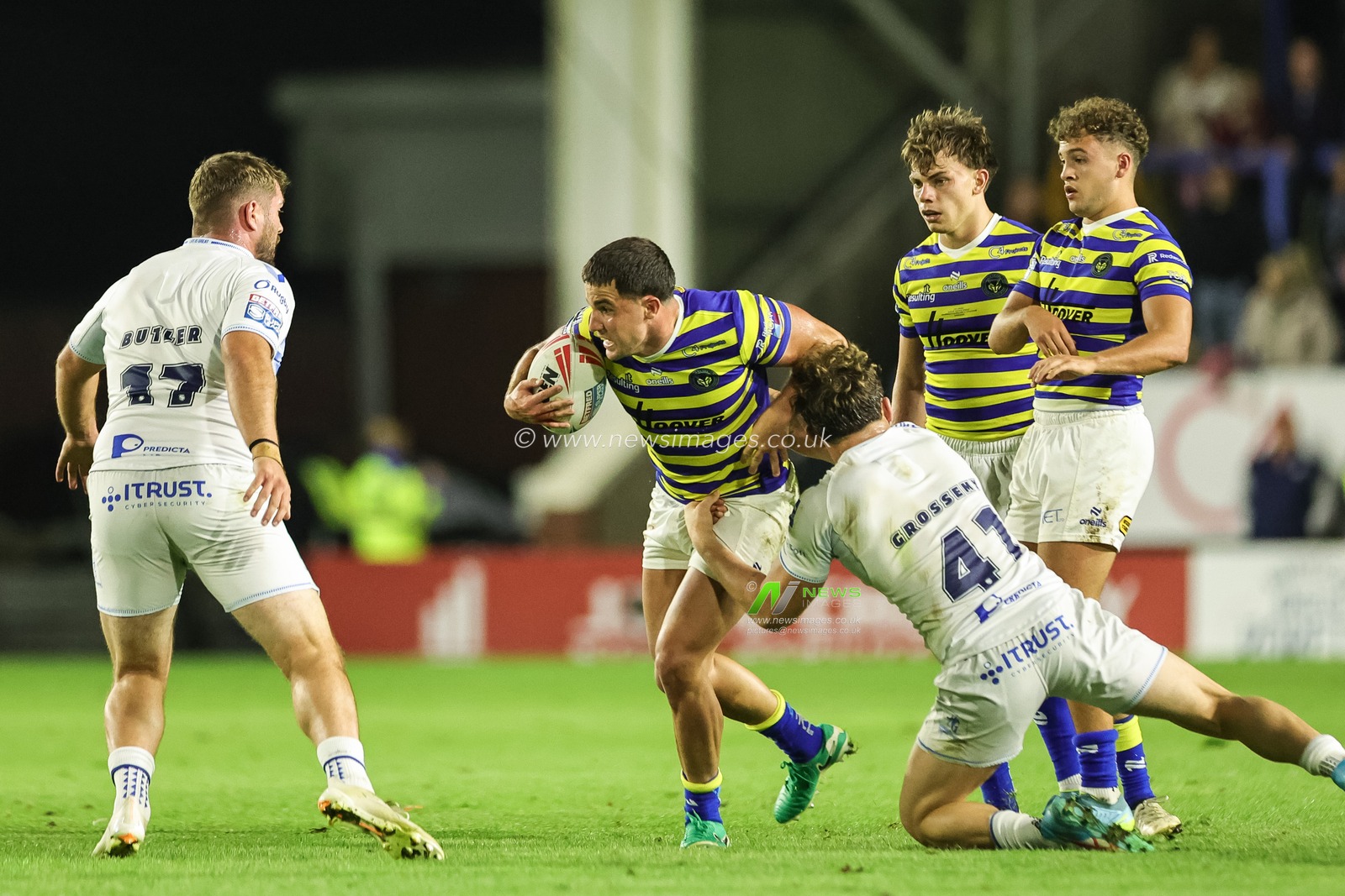 Betfred Super League round 27 Warrington Wolves v Toulouse Olympique