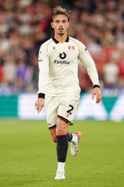 Callum Doyle of Wrexham during the Sky Bet Championship match West Ham United vs Wrexham at London Stadium, London, United Kingdom on 11 September 2026

(Photo by Harvey Murphy/News Images)