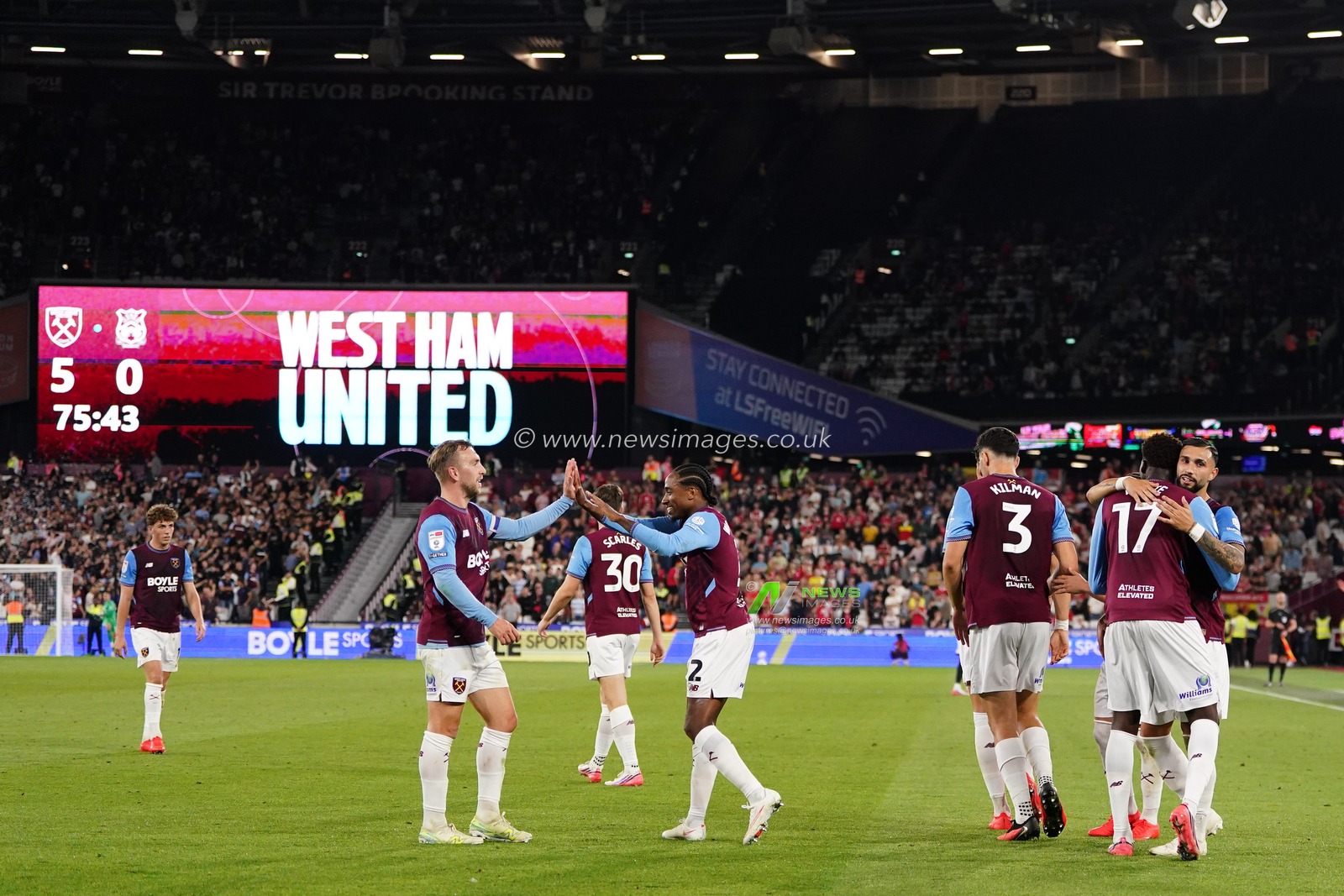 Sky Bet Championship: West Ham United v Wrexham