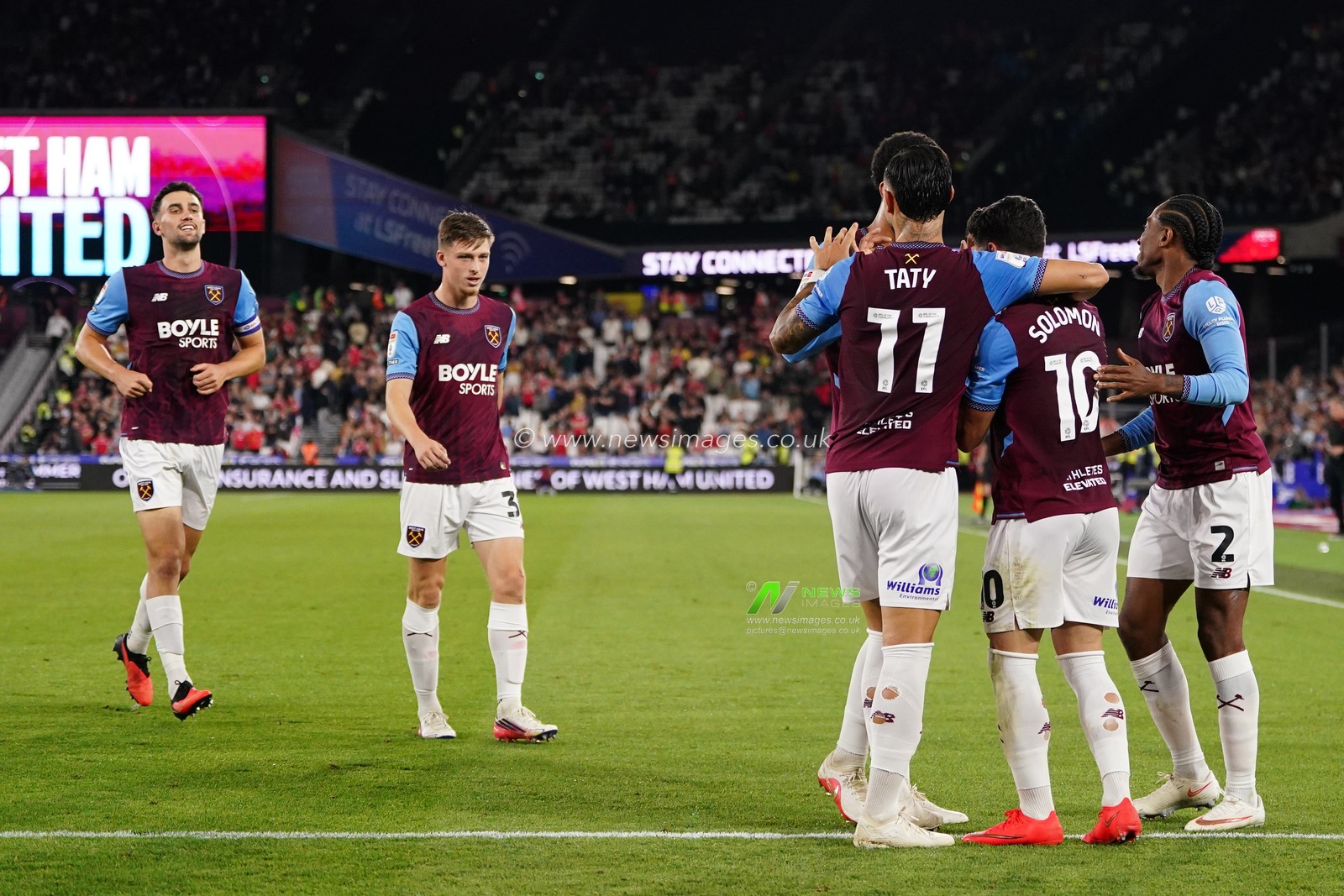 Sky Bet Championship: West Ham United v Wrexham