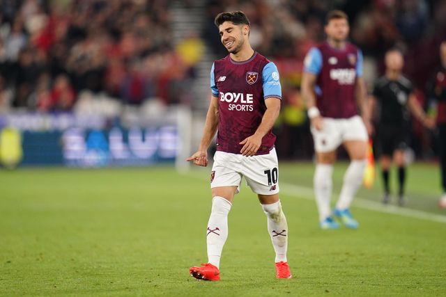 Manor Solomon of West Ham United during the Sky Bet Championship match West Ham United vs Wrexham at London Stadium, London, United Kingdom on 11 September 2026

(Photo by Harvey Murphy/News Images)