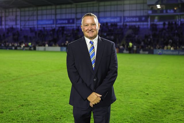 Warrington Wolves chairman Stuart Middleton during the Betfred Super League round 27 match Warrington Wolves vs Toulouse Olympique at The Halliwell Jones Stadium, Warrington, United Kingdom on 11 September 2026

(Photo by Mark Cosgrove/News Images)