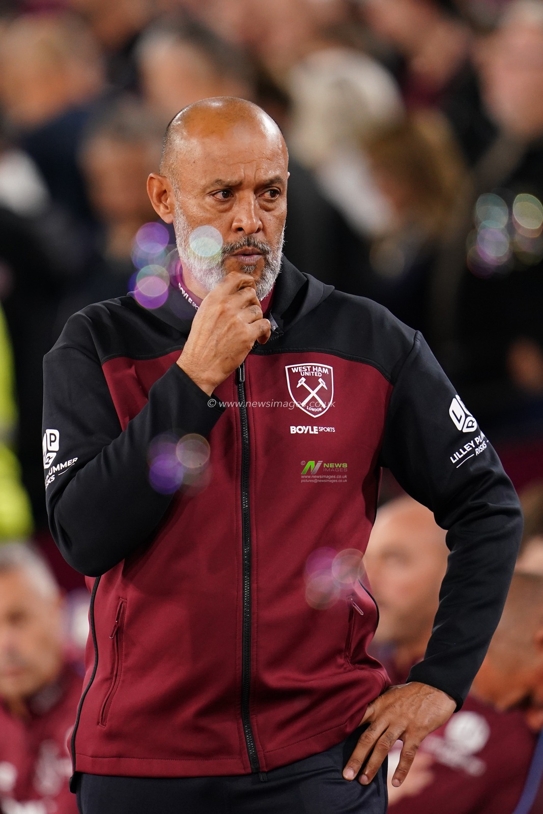 Nuno Espirito Santo manager of West Ham United during the Sky Bet Championship match West Ham United vs Wrexham at London Stadium, London, United Kingdom on 11 September 2026

(Photo by Harvey Murphy/News Images)