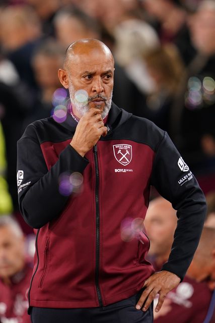 Nuno Espirito Santo manager of West Ham United during the Sky Bet Championship match West Ham United vs Wrexham at London Stadium, London, United Kingdom on 11 September 2026

(Photo by Harvey Murphy/News Images)