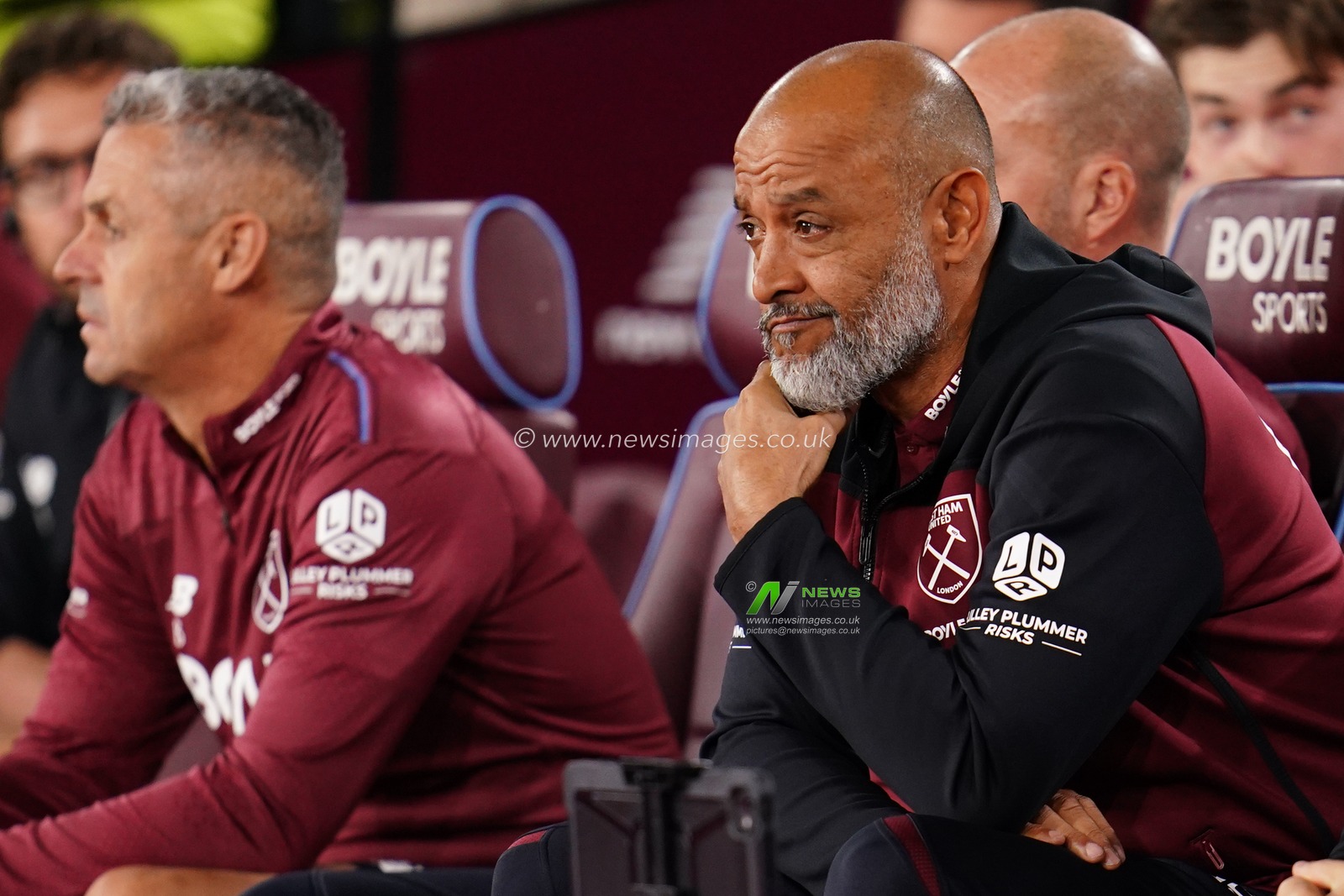 Nuno Espirito Santo manager of West Ham United during the Sky Bet Championship match West Ham United vs Wrexham at London Stadium, London, United Kingdom on 11 September 2026

(Photo by Harvey Murphy/News Images)
