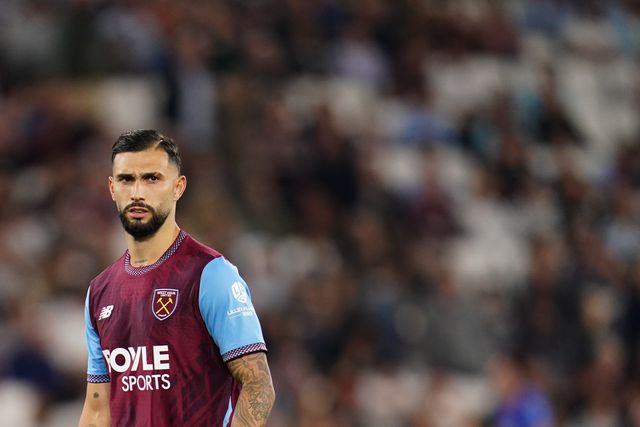 Valentin Castellanos of West Ham United during the Sky Bet Championship match West Ham United vs Wrexham at London Stadium, London, United Kingdom on 11 September 2026

(Photo by Harvey Murphy/News Images)