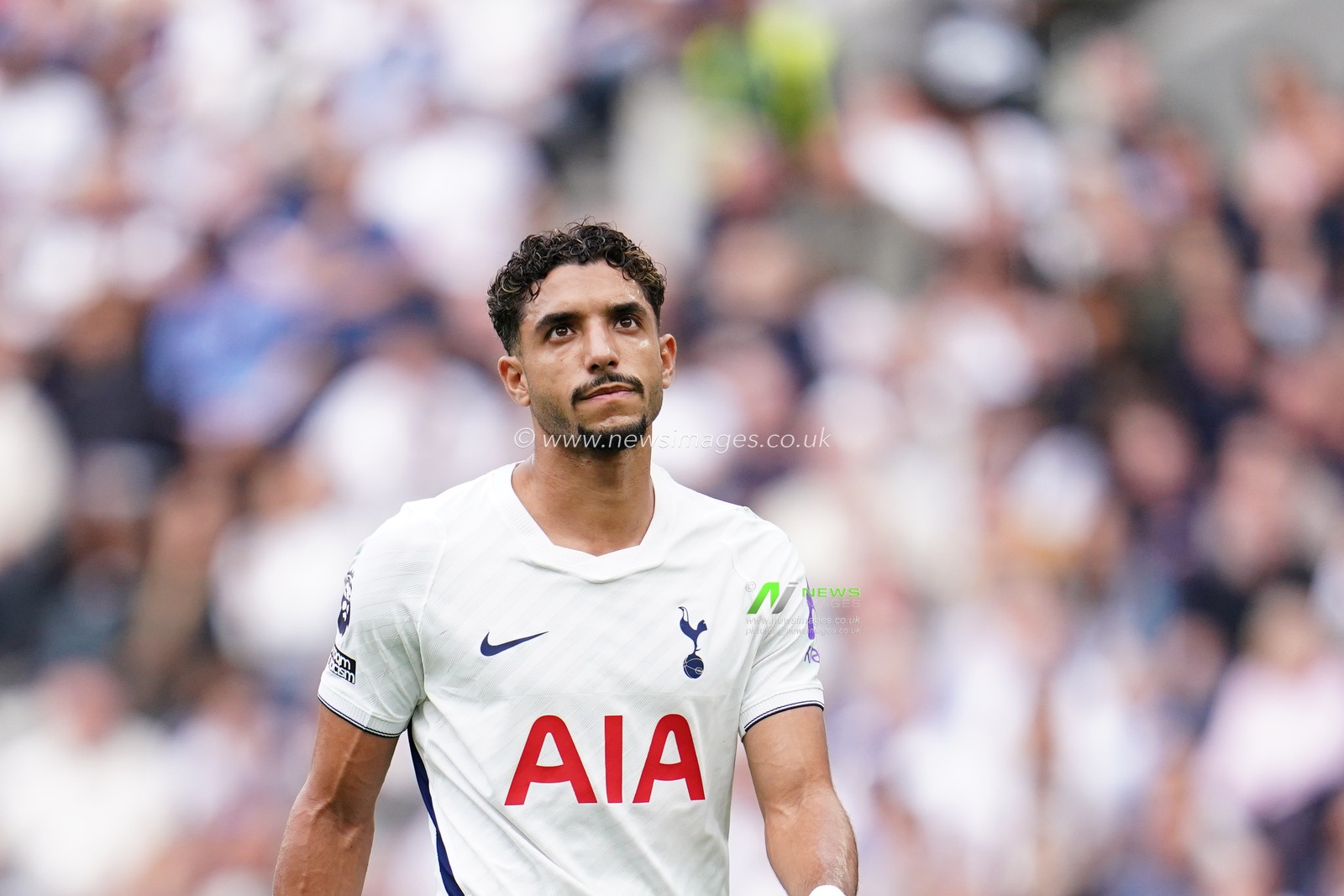 Omar Marmoush of Tottenham Hotspur during the Premier League match Tottenham Hotspur vs Everton at Tottenham Hotspur Stadium, London, United Kingdom on 12 September 2026

(Photo by Harvey Murphy/News Images)