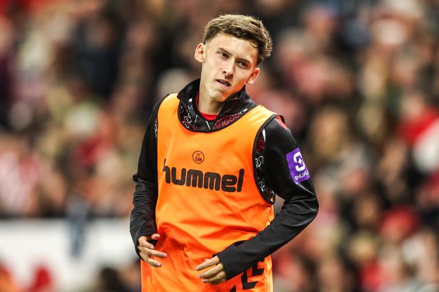 Chris Rigg of Sunderland during the Premier League match Sunderland vs Arsenal at Stadium Of Light, Sunderland, United Kingdom on 12 September 2026

(Photo by Alfie Cosgrove/News Images)