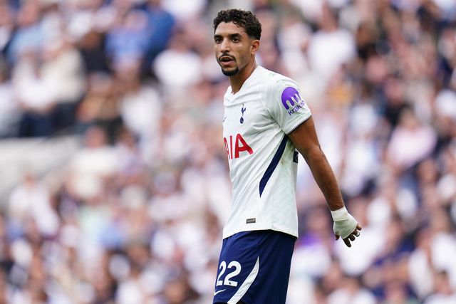 Omar Marmoush of Tottenham Hotspur during the Premier League match Tottenham Hotspur vs Everton at Tottenham Hotspur Stadium, London, United Kingdom on 12 September 2026

(Photo by Harvey Murphy/News Images)