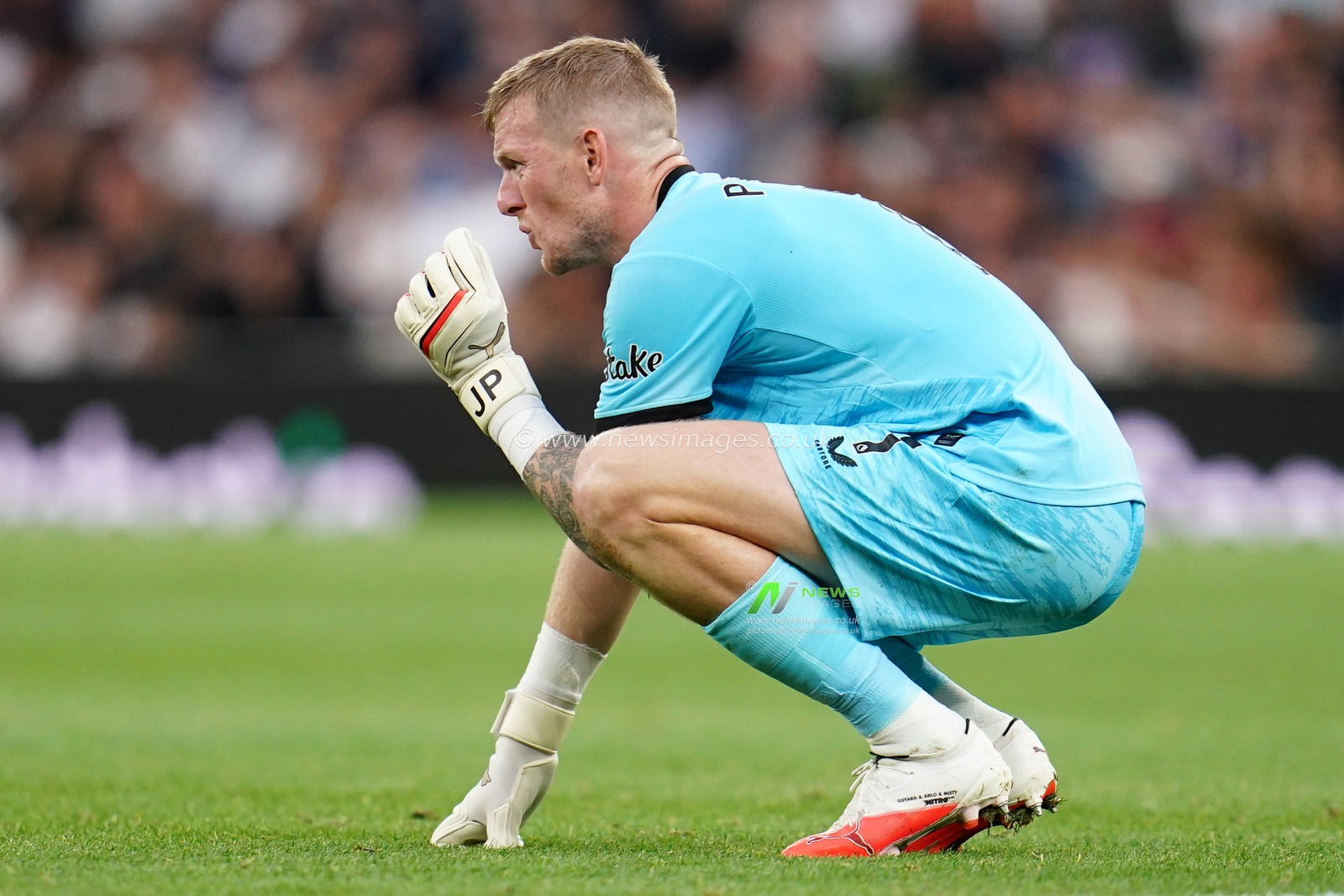 Everton goalkeeper Jordan Pickford during the Premier League match Tottenham Hotspur vs Everton at Tottenham Hotspur Stadium, London, United Kingdom on 12 September 2026

(Photo by Harvey Murphy/News Images)