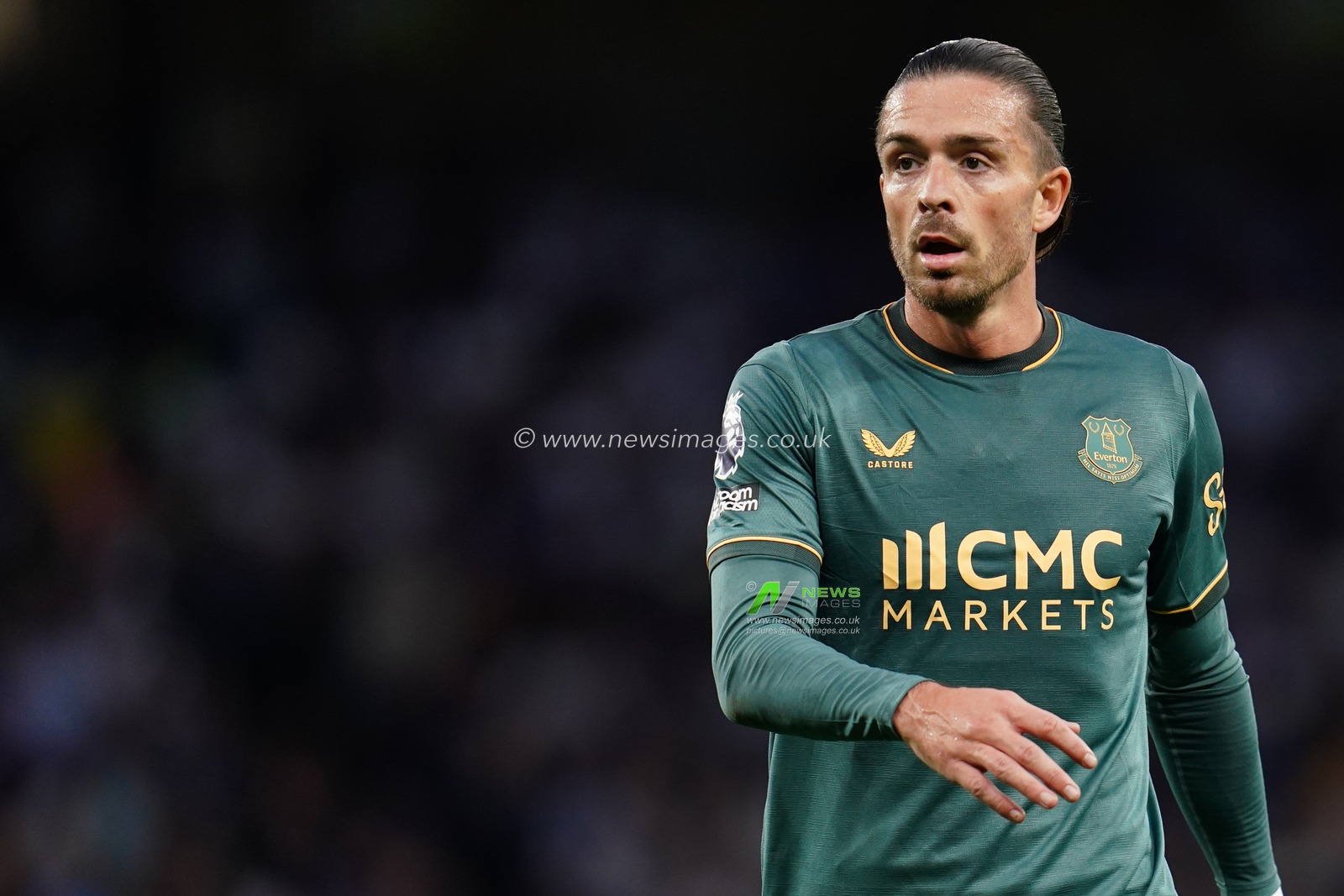 Jack Grealish of Everton during the Premier League match Tottenham Hotspur vs Everton at Tottenham Hotspur Stadium, London, United Kingdom on 12 September 2026

(Photo by Harvey Murphy/News Images)