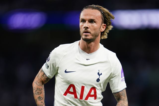James Maddison of Tottenham Hotspur during the Premier League match Tottenham Hotspur vs Everton at Tottenham Hotspur Stadium, London, United Kingdom on 12 September 2026

(Photo by Harvey Murphy/News Images)